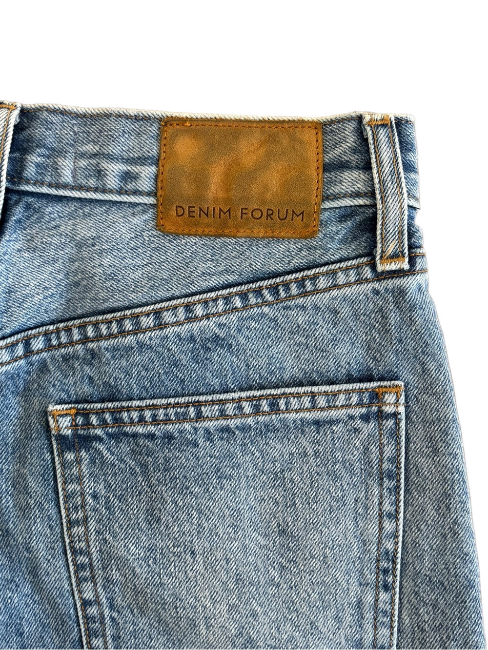 Denim Forum The Joni High Rise Loose Jeans Blue Size 24 - Picture 3 of 11